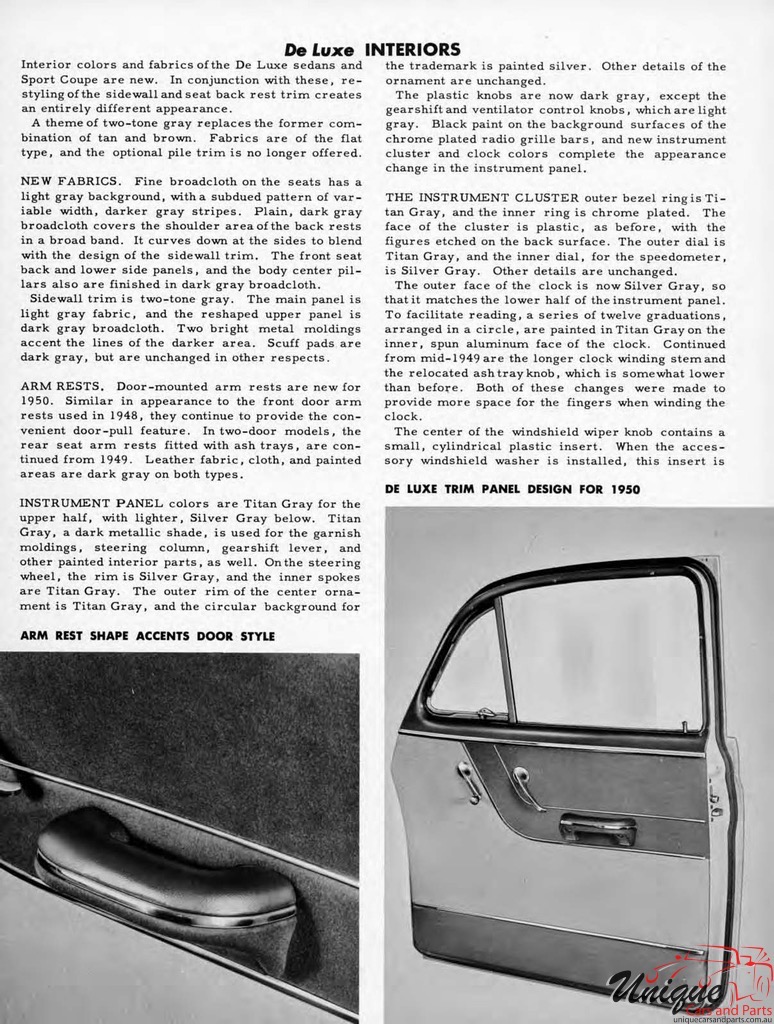 1950 Chevrolet Engineering Features Brochure Page 88